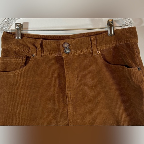 PATAGONIA Women's Corduroy Organic Cotton Style 58466 Size 8 Brown 32 x 16 Skirt - Picture 3 of 9